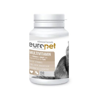 مولتی ویتامین مخصوص گربه یوروپت